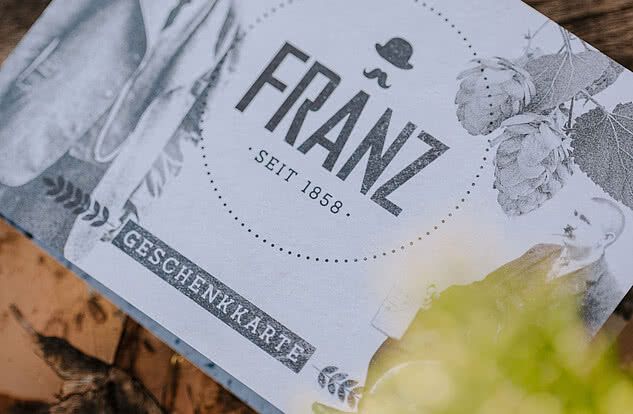 Genusskarte Franz. Der Wirt.