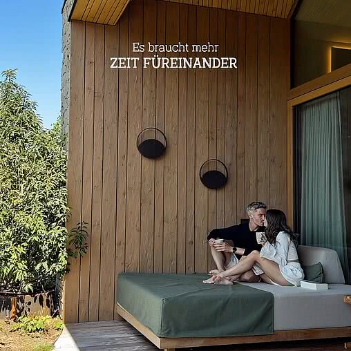 ZEIT FÜREINANDER. Wann es für euch passt. Eure gemeinsame Auszeit beginnt genau dann, wenn ihr sie braucht – mit flexibler Anreise an jedem Wochentag.